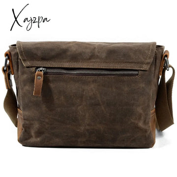 Xajzpa - Crossbody Men’s Shoulder Bag Waterproof Canvas Casual Messenger